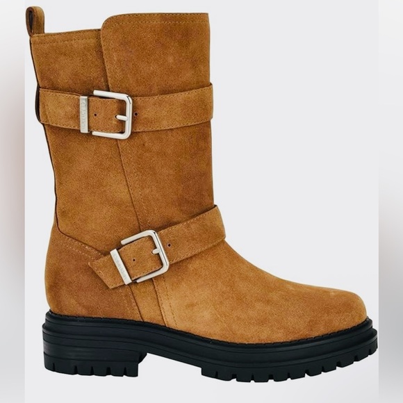 Calvin Klein Suede Boots SZ-9 NIB - Picture 6 of 11